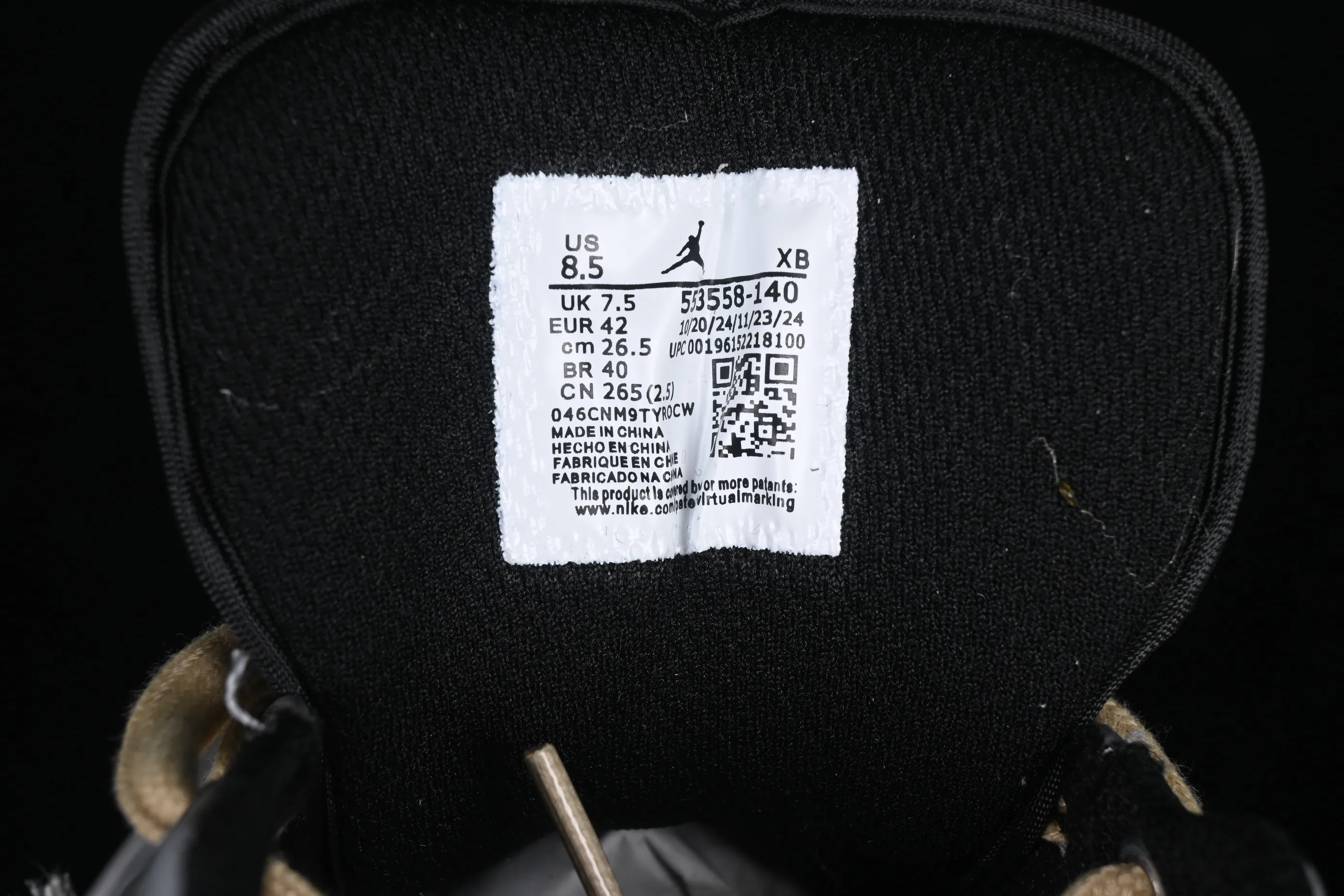 All Categories Air Jordan Jordan Series Basketball Shoes Air Jordan 1 Low Air Jordan 1 Low AJ1 Joe 1 Panda Prank Wave Fisherman Overfishing Blue Brown Gray Low-top Retro Basketball Shoes 553558-140